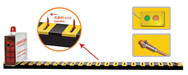 江安县V3嵌入式闯岗自动扎胎器/阻车器